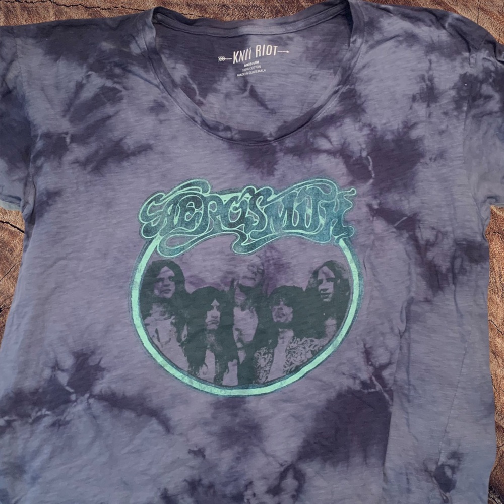 VS PINK - Knit Riot | Aerosmith Oversized Tee